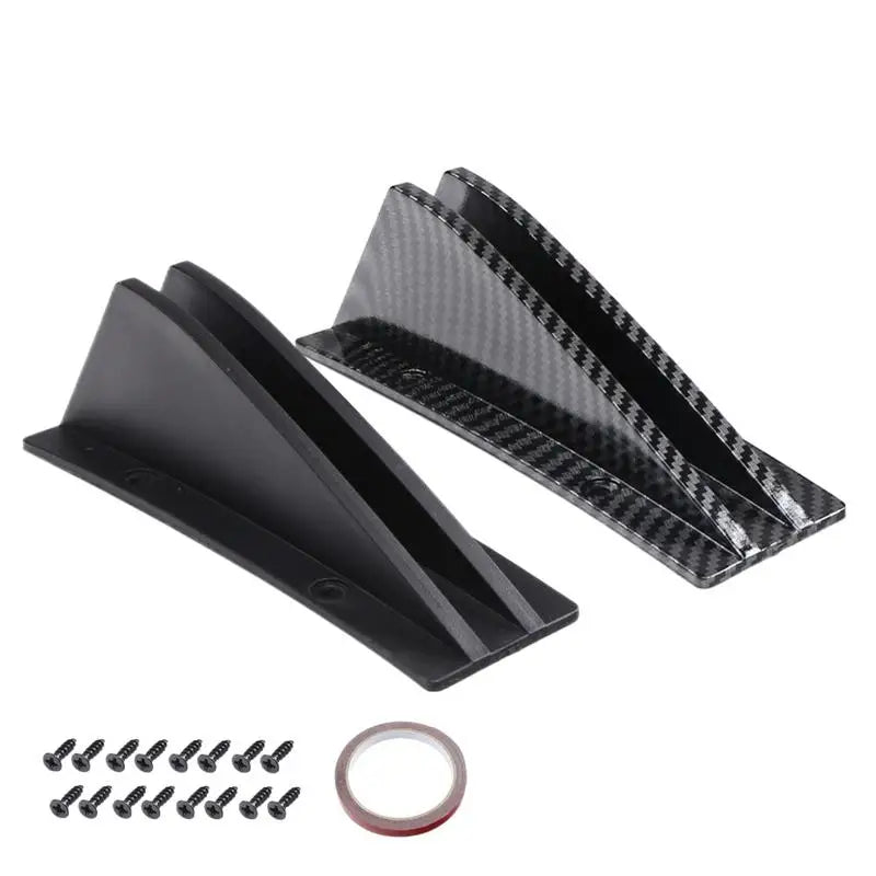 Diffuseur Arriere Universel Aileron de Requin (Kit 4 Pieces)