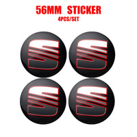 Cache-Moyeux Seat Leon Ibiza Ateca Cupra 55mm 63mm — détail du support