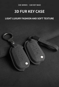Coque de Clé Peugeot Citroën Suédine Clé Repliable ou Fixe 3 Touches