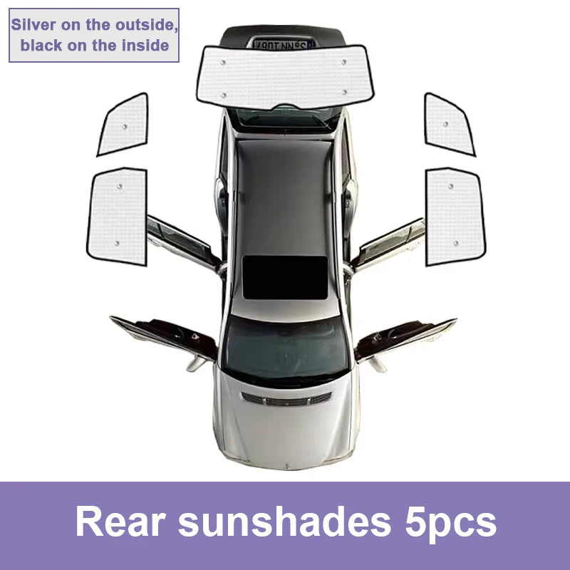 Magnetic Sunshade Volkswagen Touareg 7-Seater 2010-2018