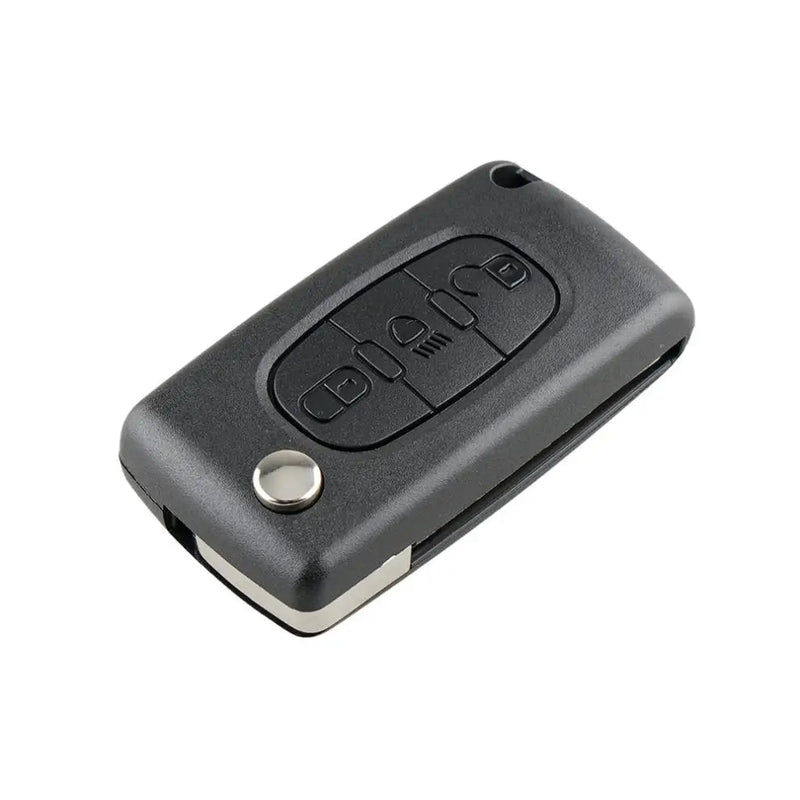 Coque de Clé Peugeot Citroën Pliante à Rabat 2 3 ou 4 Touches 207 307 308 407 607 807 C2 C3 C4 C5 C6