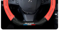 Couvre Volant Peugeot Cuir Nappa Enfilable 38 cm Rond ou Méplat