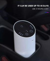 Car Air Freshener Nebulizer Essential Oils Waterless Aluminum