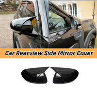 Coques de Rétroviseur Dacia Duster 2018-2024 Style Bec Noir Brillant ou Aspect Carbone