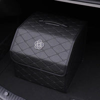 Organisateur de Coffre Voiture Cuir PU Blanc ou Noir