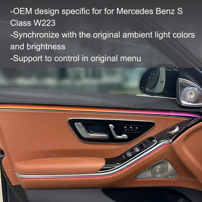 Éclairage d'Ambiance LED Mercedes Classe S W223