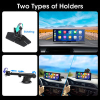 Dashcam 4K CarPlay Écran Rotatif 10,26 Pouces