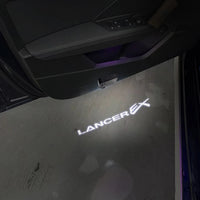 Projecteur LED de Porte Mitsubishi Outlander Pajero ASX Lancer EX Eclipse Cross Lumière de Bienvenue Sans Fil
