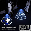 Projecteur Logo Porte Peugeot Blason ou Lion LED 2 Pièces