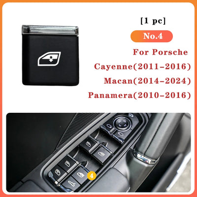 Bouton Lève-Vitre Porsche Cayenne Macan Panamera 95B-837-315