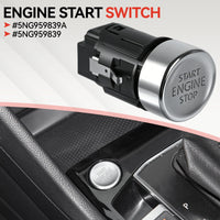 Bouton de Démarrage Sans Clé Volkswagen Tiguan Seat Tarraco — vue d'ensemble