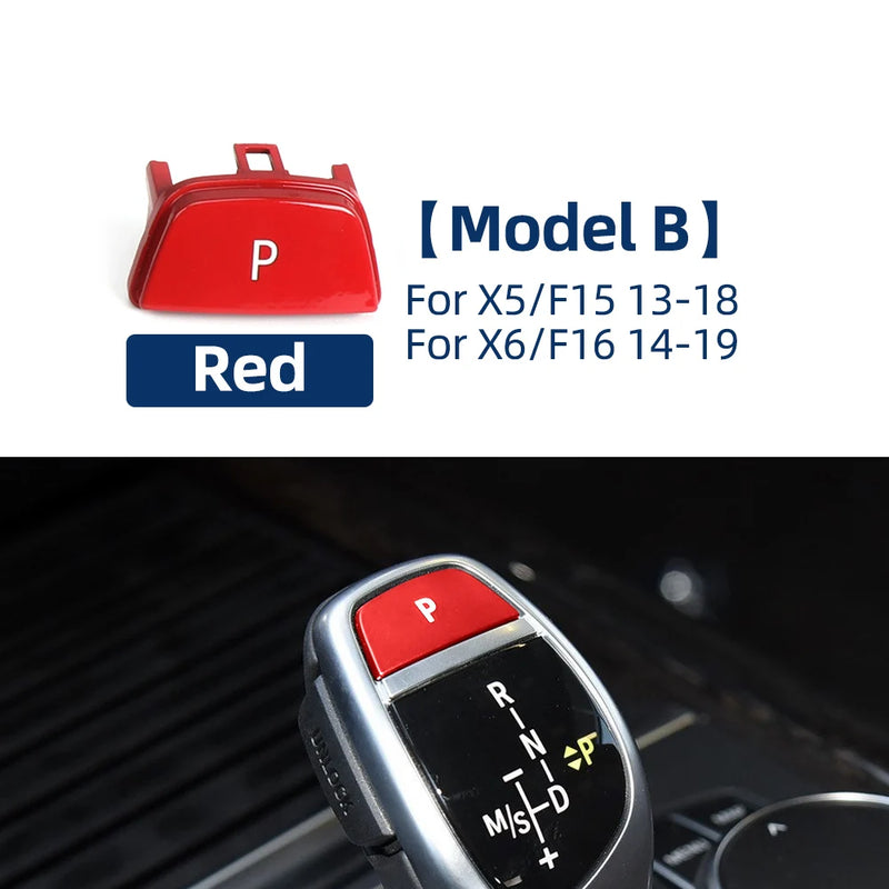 Bouton P de Levier de Vitesse BMW F15 F16 G30 — vue de trois quarts