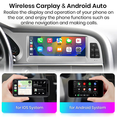 Autoradio Junsun Caméra 360 Audi A6 C6 4F 2005-2011