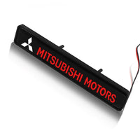 Emblème de Calandre Mitsubishi Motors Lumineux LED Logo Rouge pour ASX Lancer Pajero Outlander L200 Eclipse Delica