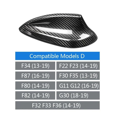 Antenne Shark Fin BMW M2 M3 M4 X1 X3 F22 F30 Carbone