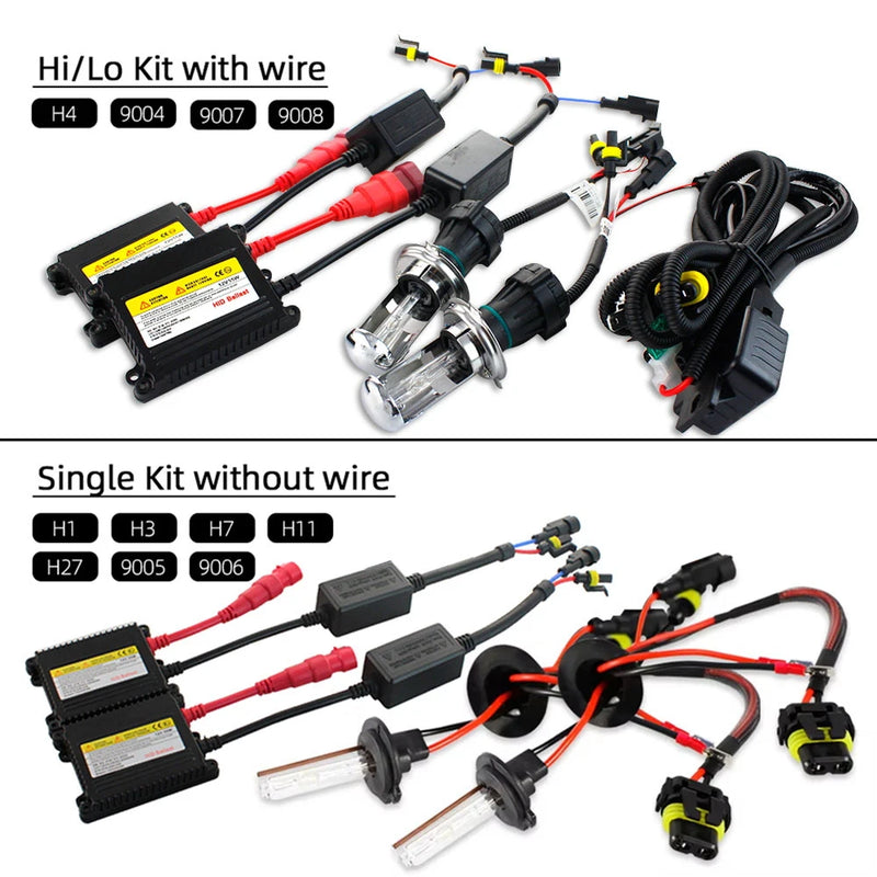 Ampoules Xénon HID AFARNOVA 35W 55W Ballast
