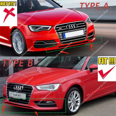Lame Pare-Choc Avant Audi A3 8V 2012-2016