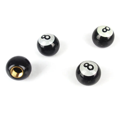Bouchons de Valve Universels Boule de Billard Numéro 8