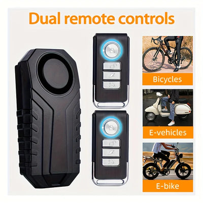 Alarme Voiture YNF 113 dB Étanche avec Télécommande