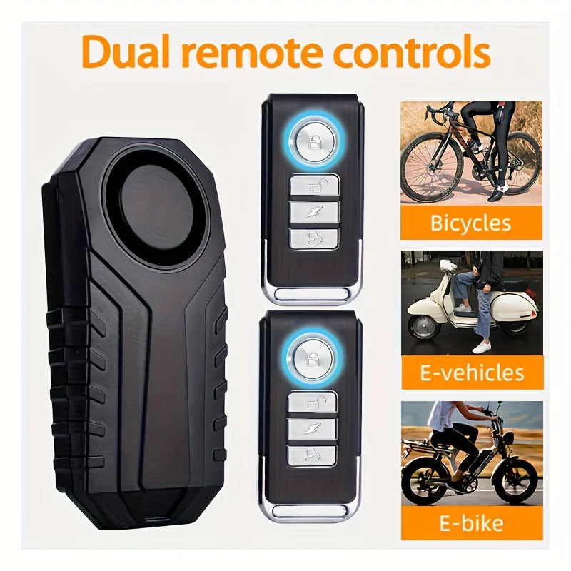 YNF 113 dB Waterproof Car Alarm with Remote Control