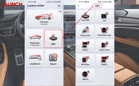 Lecteur OBD2 Bluetooth Launch AIOBD Diagnostic Auto Android iOS