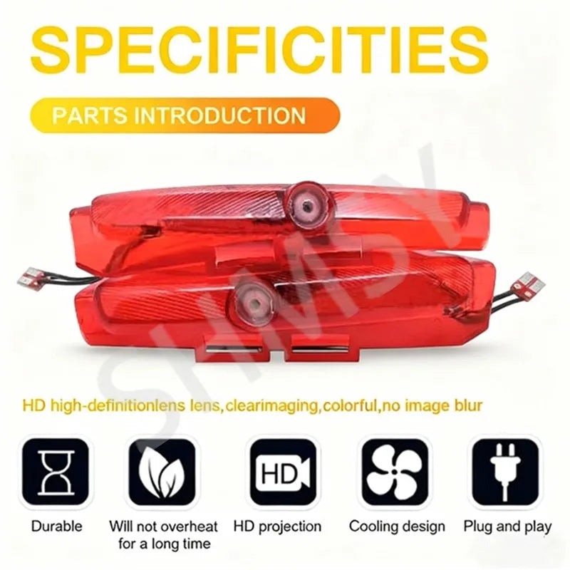 Projecteur Porte Kia K5 2016-2019 LED, Lot de 2, Remplacement Direct