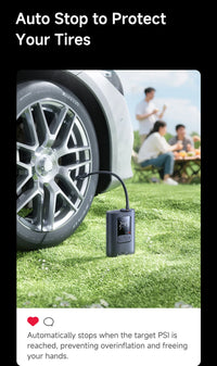 Gonfleur de Pneu Baseus GoTrip VA1 Pro et Max 7500 mAh