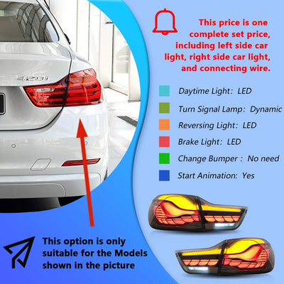 Feux Arrière LED BMW Série 4 F32 F36 F82 M4 2013-2020