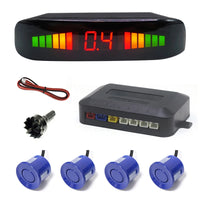 Radar de Recul 4 Capteurs 22 mm Écran LED Rétroéclairé