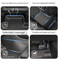 Tapis de Sol TPE Volvo XC60 2009-2026 T8 PHEV Conduite à Gauche Simple ou Double Couche Protection des Seuils