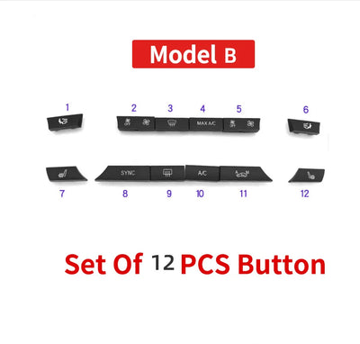 Boutons de Climatisation BMW Série 5 F10 F01 X5 F15