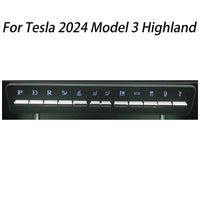 Bouton de Console Centrale Tesla Model 3 Y Highland — vue de trois quarts