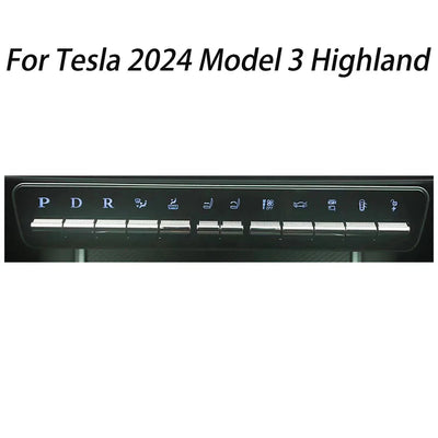 Bouton de Console Centrale Tesla Model 3 Y Highland