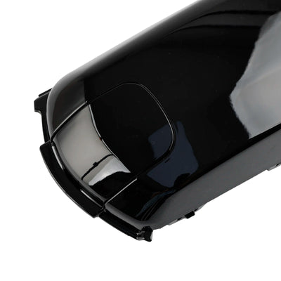 Cache Plaque d'Immatriculation Mini Cooper F56 JCW Noir Brillant