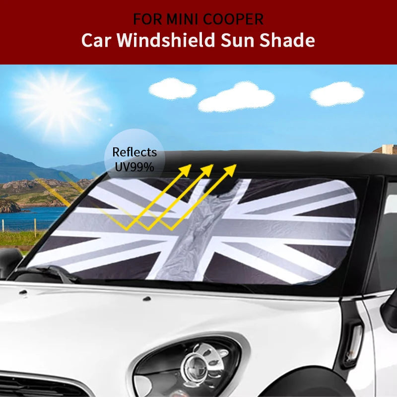 Pare-Soleil Pare-Brise Mini Cooper R56 F56 Union Jack