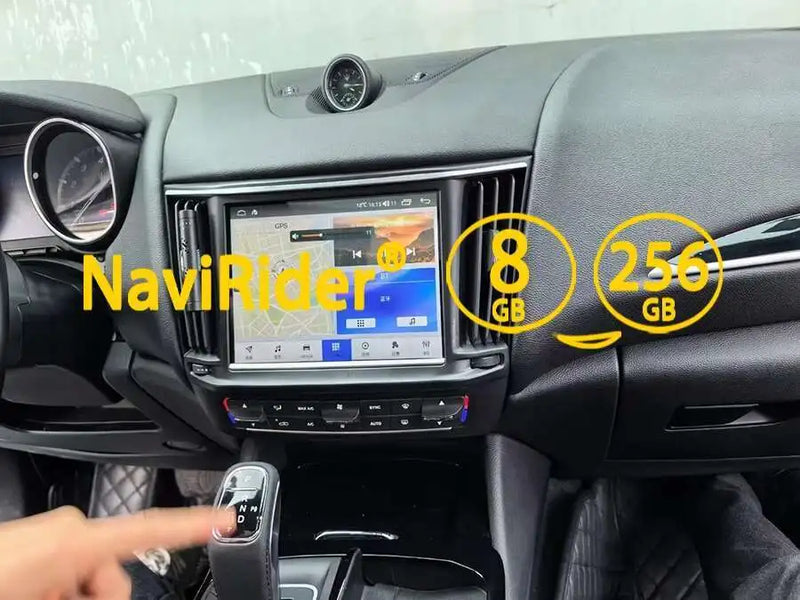 Autoradio Android 14 Maserati Levante 2017-2024 Écran 10,26 pouces CarPlay GPS Bluetooth