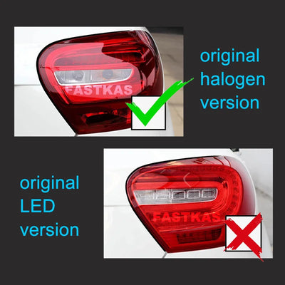 Feux Arrière LED Mercedes Classe A W176 2013-2018 Paire AMG