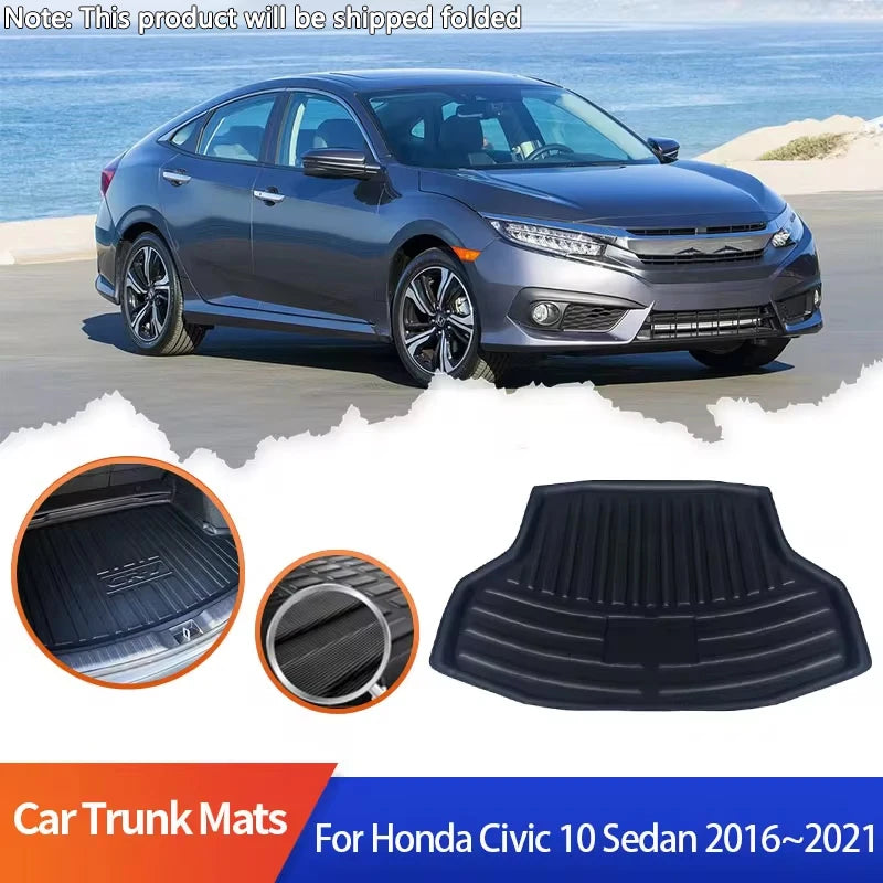Tapis de Coffre Honda Civic 10 FC 2016-2021 EVA