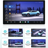 Autoradio Android Chevrolet Camaro 2010-2015 Écran 2K 9 pouces CarPlay Sans Fil ADAS 360