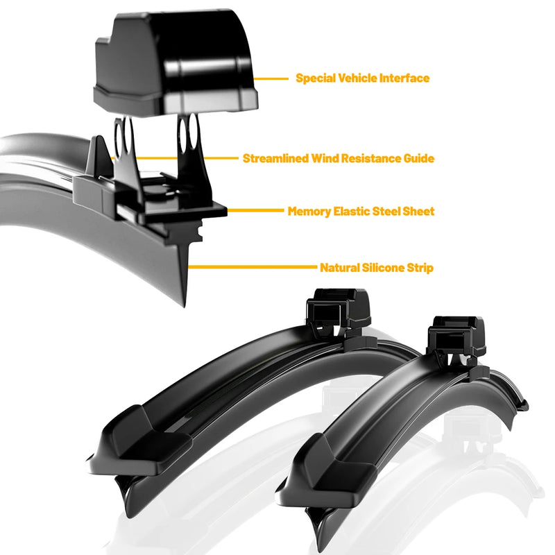 Balais d'Essuie-Glace Avant Renault Clio 4 IV 2012-2020