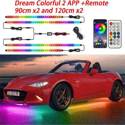 Éclairage d'Ambiance Néon RGB Dreamcolor Sous Caisse