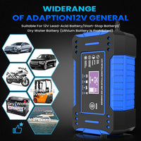 Chargeur de Batterie Voiture 12V 6A Intelligent à Impulsions