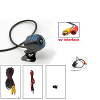 Caméra de Recul AHD Fisheye Bague Bleue Support Métal