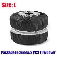 Housse de Protection Pneu de Secours Voiture SUV Oxford