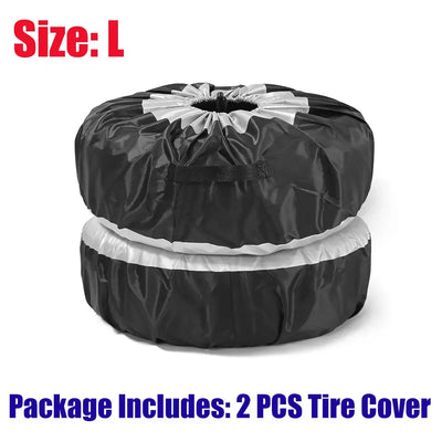 Housse de Protection Pneu de Secours Voiture SUV Oxford