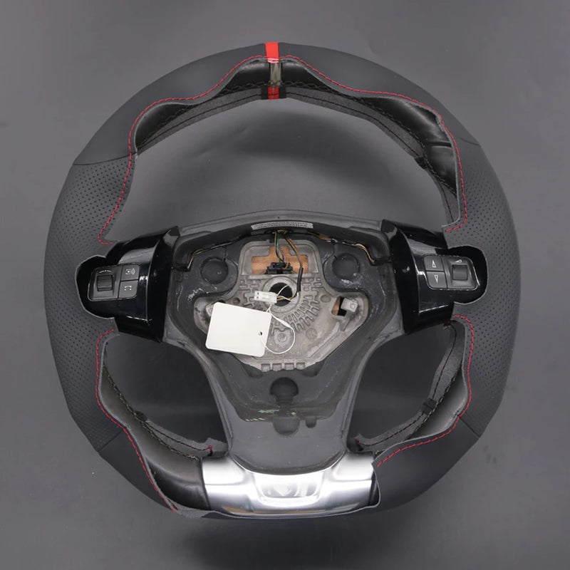 Housse de Volant à Coudre Opel Corsa OPC VXR Vauxhall Corsa VXR 2006-2015 Cuir ou Simili Cuir Noir