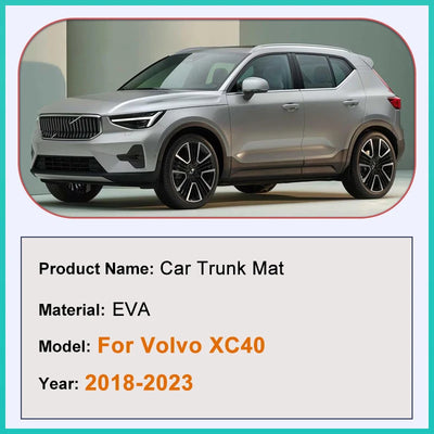 Tapis de Coffre Volvo XC40 2018-2023 Caoutchouc