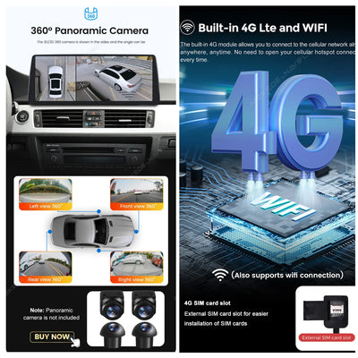 Autoradio Android BMW Série 7 F01 F02