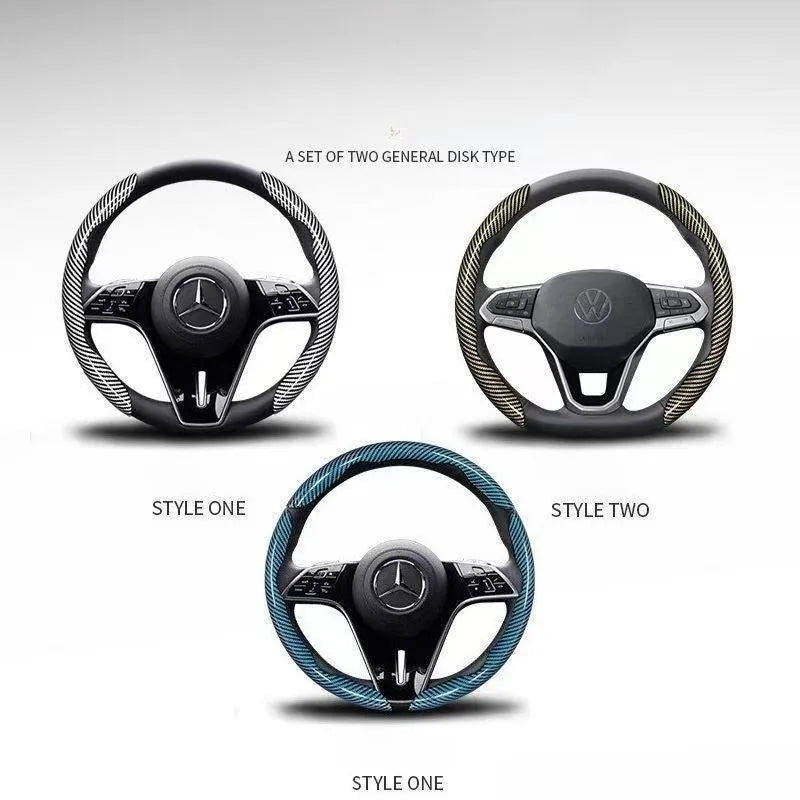 Surcouches de Volant à Clips Aspect Carbone Dacia Sandero Stepway Duster Jogger Bigster Spring Logan