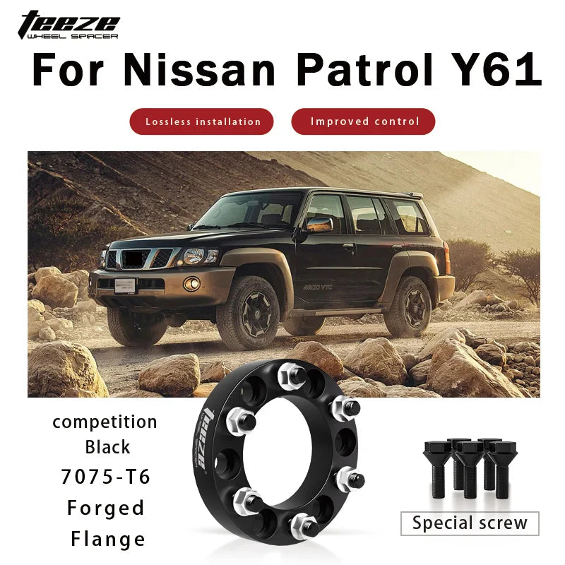 Élargisseurs de Voie 6x139.7 Nissan Patrol Y61 Aluminium Forgé